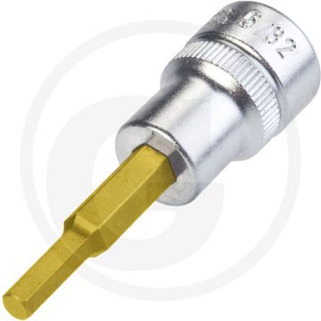 Hazet Dopsleutelbit 5/32 - Kling speciaal staal, TIN gecoat