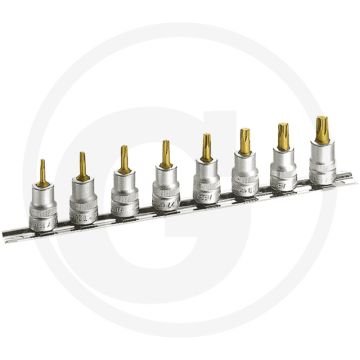 Hazet Dopsleutelset - TIN gecoat, Made In Germany, 240 mm