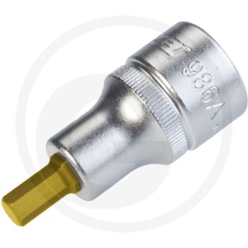 Hazet Dopsleutelbit 1/4 - 23mm TIN gecoat
