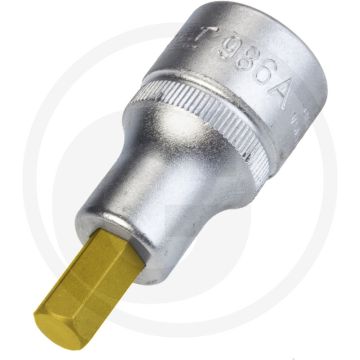 Hazet Dopsleutelbit 5/16, 23mm Ø, TIN gecoat