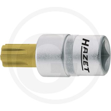 Hazet Dopsleutelbit 10mm TIN gecoat 63mm