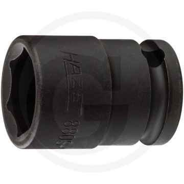 Hazet Krachtdopsleutel (zeskant) - Chroom-vanadium - DIN 3129 - Sleutelwijdte 16 mm