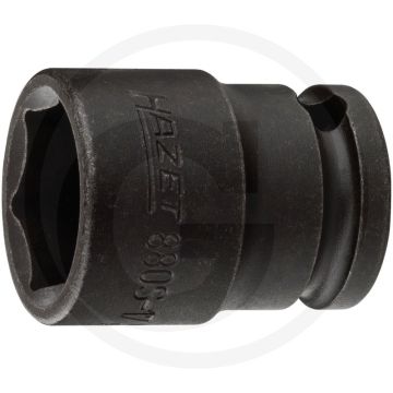 Hazet Krachtdopsleutel (zeskant) - Chroom-vanadium - DIN 3129 - Sleutelwijdte 17 mm