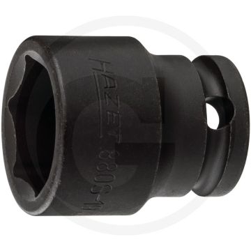 Hazet Krachtdopsleutel (zeskant) - Chroom-vanadium - DIN 3129 - 19 mm.