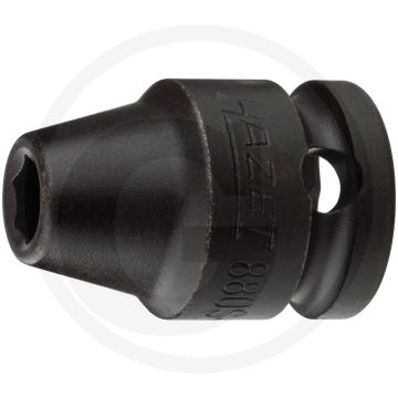 Hazet Krachtdopsleutel (zeskant) - Chroom-vanadium - DIN 3129 - 6 mm