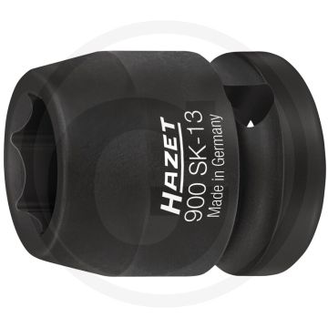 Hazet Krachtdopsleutel (zeskant) - Chroom-vanadium - 13 mm - 29 mm