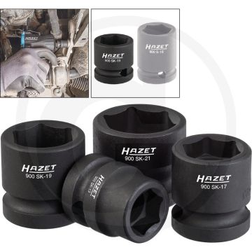 Hazet Krachtdopsleutelset - Chroom-vanadium - 29 mm