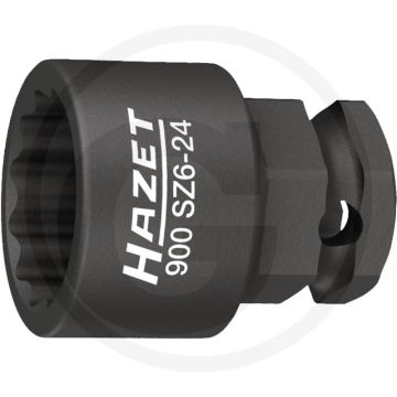 Hazet KRAFT-DOPPEL-6KT.-STECKSCHLUESSEL-EINSAT. 900 SZ 6