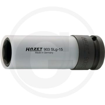 Hazet Krachtdopsleutel (zeskant) 15mm, 85mm lang