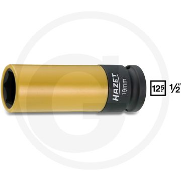 Hazet Krachtdopsleutel (zeskant) - Sleutelwijdte: 19 mm