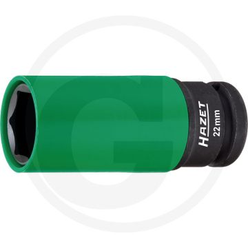 Hazet Krachtdopsleutel (zeskant) 22 mm - Gefosfateerd, geolied