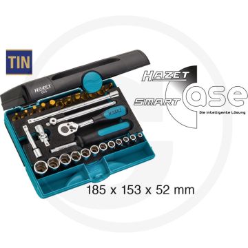 Hazet Dopsleutelset 185x153x52 mm