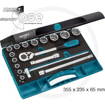 Hazet Dopsleutelset 355x235x65 mm