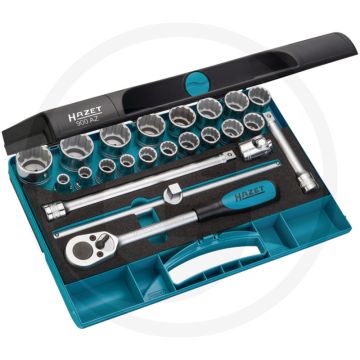 Hazet Dopsleutelset 1/2" SW 3/8" - 1 1/4" 18-delig