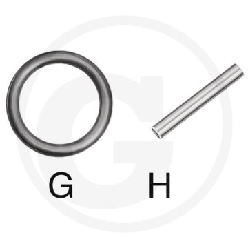 Hazet Verbindingspen Durchmesser 3 x 20 mm