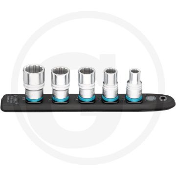 Hazet Kz. Rail 1/2", Doppelsechskant (5-teilig)