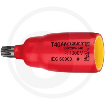 Hazet TORX® Steckschlüssel-Einsatz (Vierkant 10 mm (3/8 Zoll), Innen TORX® Profil, T30)