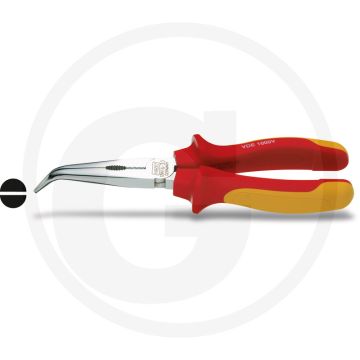Hazet VDE-platrondbektang 200 mm Chroom-vanadium
