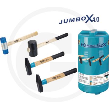 Hazet Hamerset in JumBoX 4.0 - DIN 1041 - Kunststoff-Rundverpackung