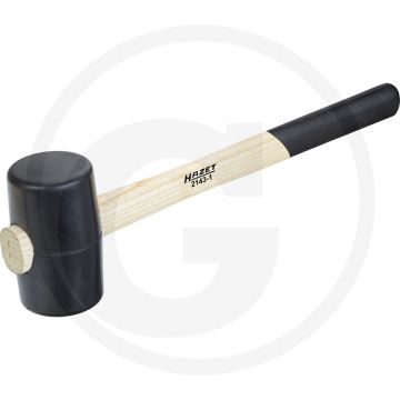 Hazet Rubberen hamer 380mm, 225g, DIN 5128