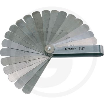 Hazet Voelermaat 0,05 - 1,0 mm, 106 mm