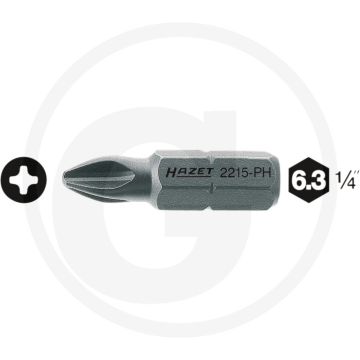 Hazet Bit PH4 32mm Speciaal Staal