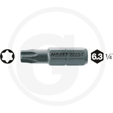 Hazet Bit 25mm T10 Speciaal staal