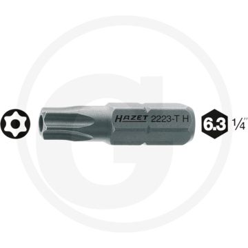 Hazet Bit 25mm TB10 T10H 2,74