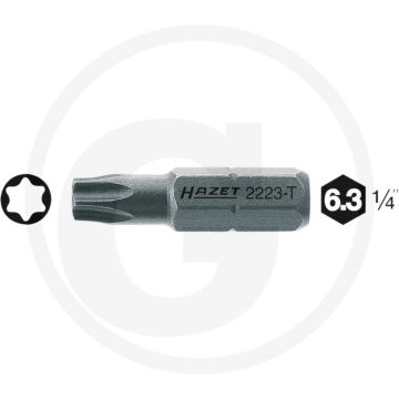 Hazet Bit T40 Speciaal Staal 25mm