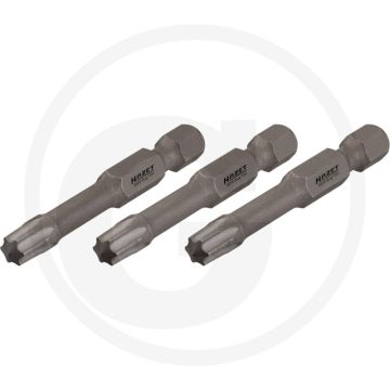 Hazet Krachttorsiebits 50mm Speciaal staal T10 1/4" ISO 1173 C6,3 (1/4")