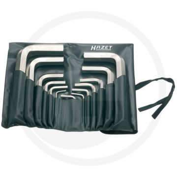 Hazet Haakse-schroevendraaierset - Chroom-vanadium, Vernikkeld, Made In Germany