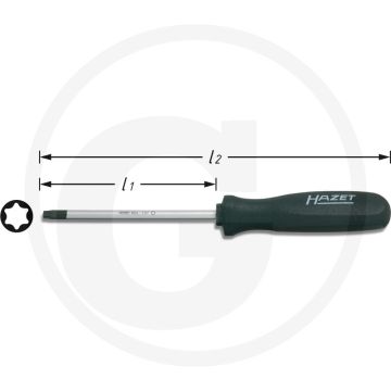 Hazet Schroevendraaier trinamic T 8 127 mm