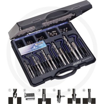Hazet Schroefdraadreparatieassortiment M3-M12