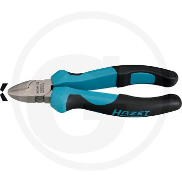 Hazet Zijsnijtang 180 mm, DIN ISO 5749, Speciaal staal
