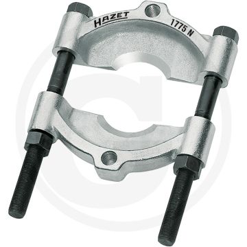 Hazet Lagerscheider M10, Speciaal staal, Verzinkt/zwart, Ø min. 12 mm, Ø max. 75 mm