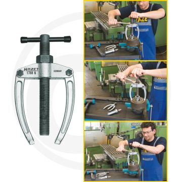 Hazet Tegensteunen - Speciaal staal, Verchroomd, M 10 mm