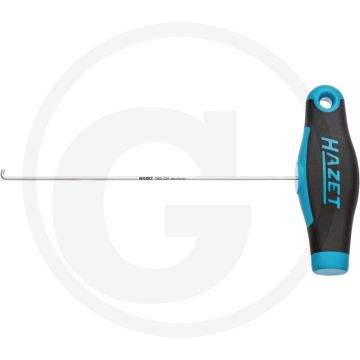 Hazet Universal Ausziehhaken mit T Griff - Made In Germany, 6 mm Haken, 2-Komponenten-T-Griff