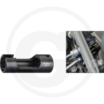 Hazet Inspuitleindingsleutel voor DAF Euro 6 MX11/MX13 XF ∙ CF - 21 mm
