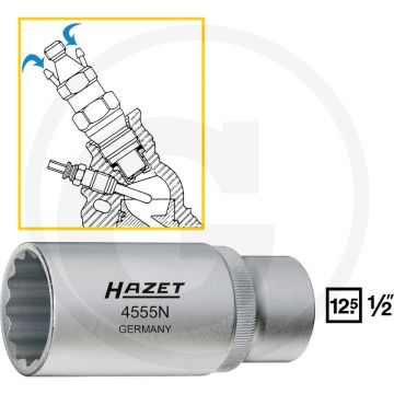 Hazet Verstuivergereedschap 85 mm Chroom-vanadium
