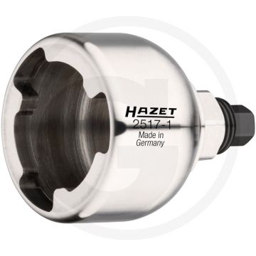Hazet Hochdruckpumpennaben-Abzieher VAG voor VW ∙ Audi ∙ Seat ∙ Skoda • 6-kant 24 mm • TR 20 x 2 • Beschädigungsfreies Abziehen