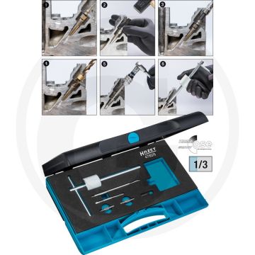 Hazet Set gloeibougietrekkers 355x235x65 mm