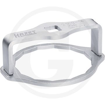 Hazet Ölfilterschlüssel Ø 103mm, 14-kant, 72mm, Vierkant 12,5mm