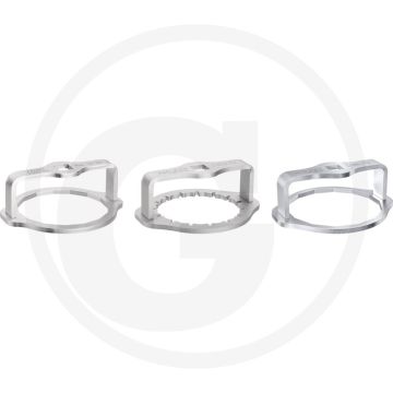 Hazet Ölfilterschlüssel - Satz, 3-teilig, 15 Rillen, 74,7 mm