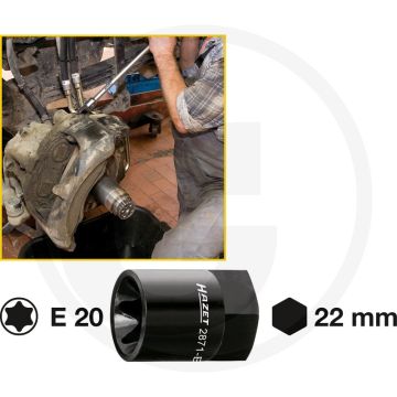 Hazet Remzadel TORX®-bit 39.5 mm Lengte