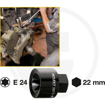 Hazet Remzadel TORX®-bit 39.5 mm - E 24 - 22,16