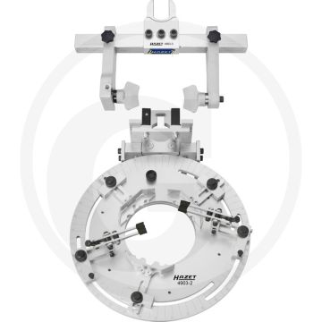 Hazet Spanschijf 4903-2 en opspanplaat 4903-3, verstelbaar - 2-delig. Universele Federspanner.