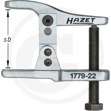 Hazet Kogelgewrichttrekker 20mm bekopening