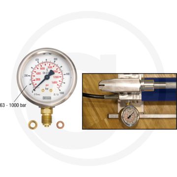 Hazet Hogedrukmanometer - 1000 bar