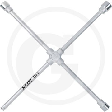 Hazet Kruissleutel 750mm Chroom-vanadium DIN 3119