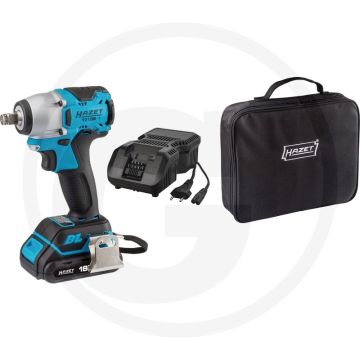 Hazet Mini accu slagmoersleutel 18V - 220 Nm.